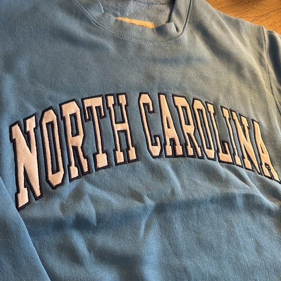 NWT [New York Popular] North Carolina Tar Heels NCAA Crewneck Sweatshirt Youth M - Picture 5 of 11